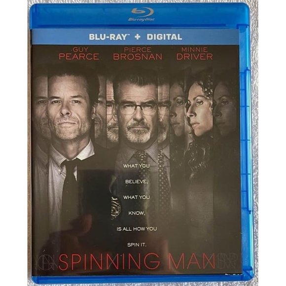 Spinning Man (Blu-ray) Guy Pearce, Pierce Brosnan, Minnie Driver - Picture 1 of 4